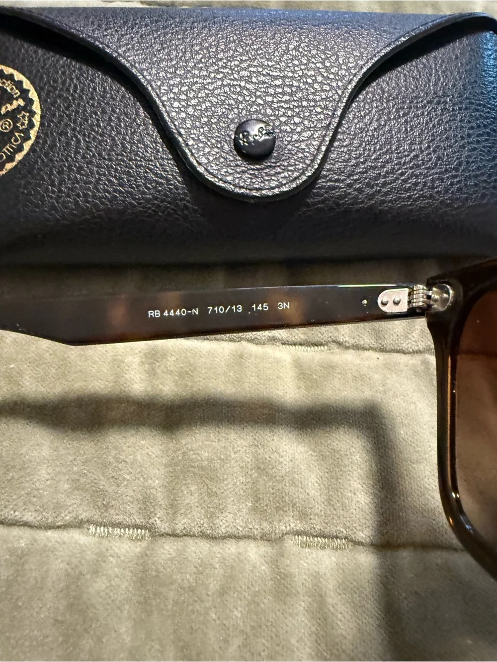 Ray-Ban Tortoiseshell Brown Gradient Sunglasses